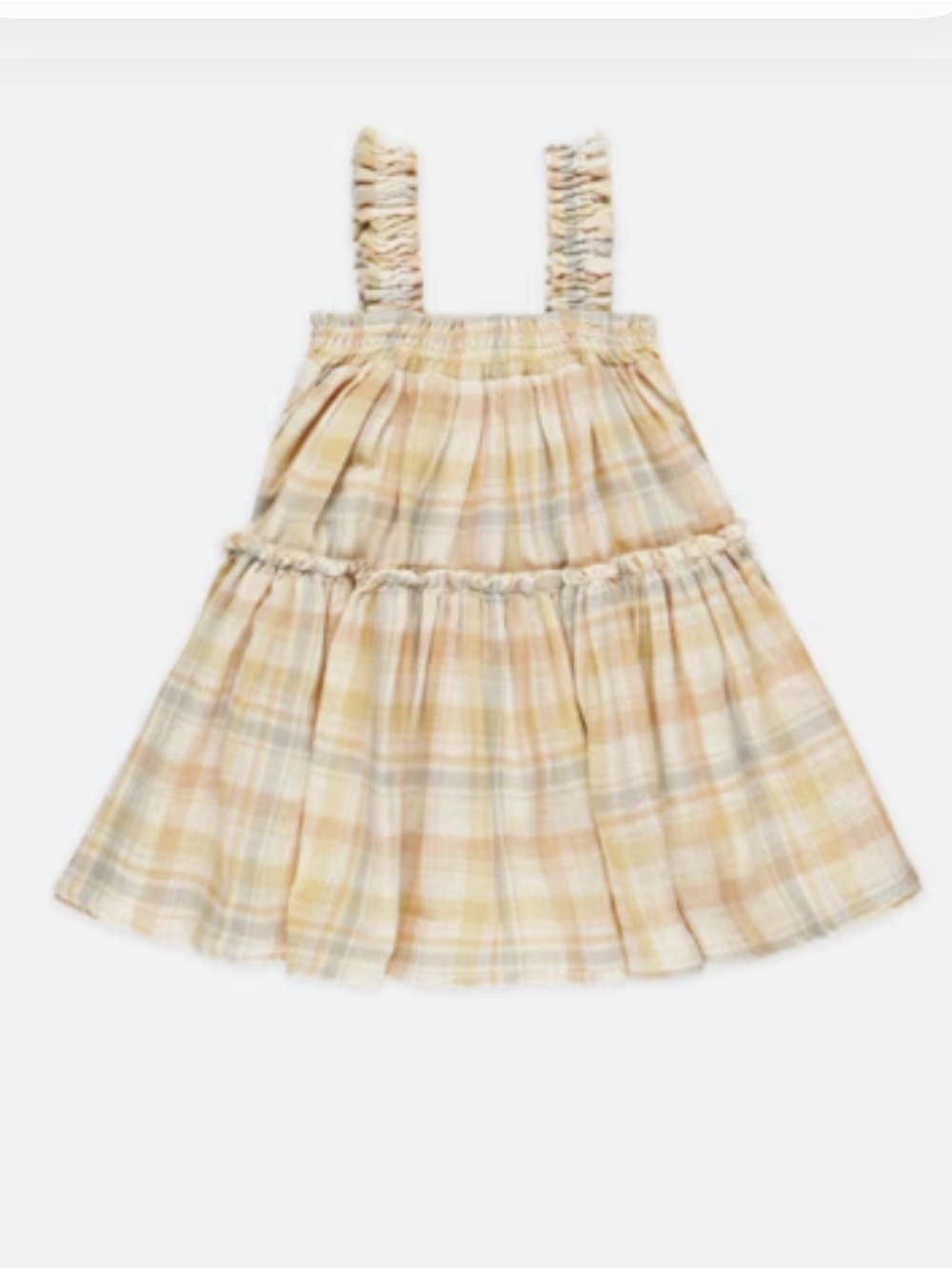 Rylee and Cru Plaid Cicely Dress Size 2/3 NWT